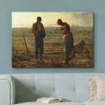 thumbnail image 2 of wall26 - The Angelus by Jean-Francois Millet - Canvas Print Wall Art Famous Painting Reproduction - 12" x 18", 2 of 5
