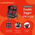 thumbnail image 2 of Jogger doble Baby Trend Expedition®, Cantennial, 2 of 5
