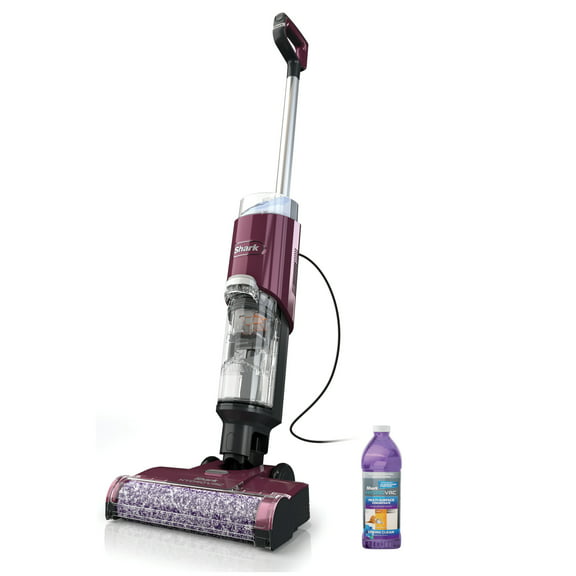 Shark HydroVac 3in1 Vacuum, Mop & Self-Cleaning Corded System, Antimicrobial Brushroll* & Multi-Surface Cleaning Solution, WD100