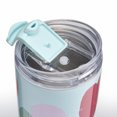 thumbnail image 4 of Mainstays Back to College 20 oz Double Wall Stainless Steel Tumbler, Flora, 4 of 7