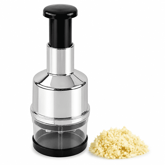 Florvian 2026 New Food Chopper Manual Hand Chopper Dicer Slap Press Chopper Mincer for Vegetables Onions Garlic Nuts Salads for Vegetables,Onions,Garlic,Nuts,Salads,Herbs
