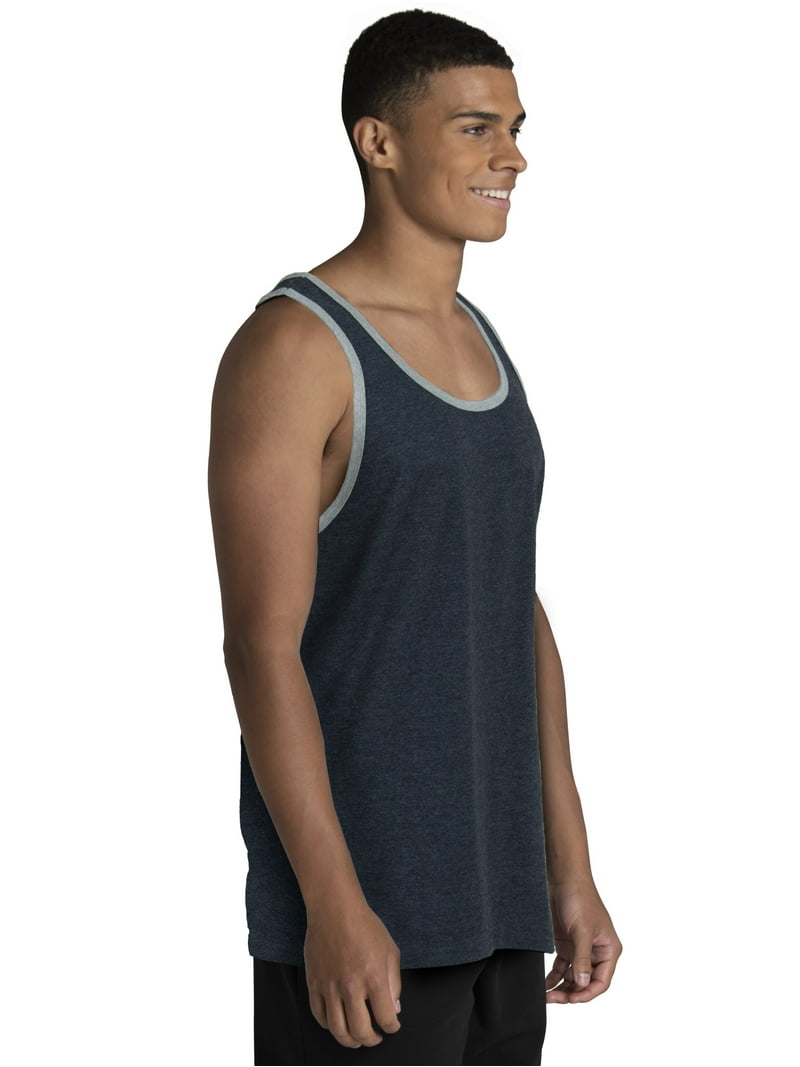 Fruit of the Loom Men's EverSoft Tank Tops, 2 Pack - Walmart.com