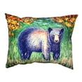 thumbnail image 2 of Black Bear No Cord Pillow 16x20, 2 of 3