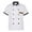 #082 White, variant on Prdecexlu Men's Chef Coat Short Sleeve Chef Jacket,Breathable,Double-Breasted Button Front - Kitchen,Restaurant,Hotel Uniform Green 2XL