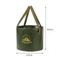 thumbnail image 3 of 100Fens Bucket With Handle,Lightweight Folding Water Container 5 Gallon (20L),Portable Bucket For Fishing,Camping,Hiking,Outdoor Survival, 3 of 6