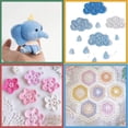 thumbnail image 5 of Kit de crochet para principiantes con Accesorios e hilo YONGSHENG, 5 of 5