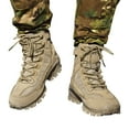thumbnail image 3 of Zshosam Men's Snow Boots Insulated Waterproof Rugged Duty Outdoor Winter Boots(Khaki,46), 3 of 8