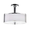 thumbnail image 2 of CWI Lighting 4 Light Drum Shade Chandelier with Chrome finish, 2 of 4