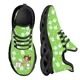 thumbnail image 1 of Zapatillas de deporte de malla con plataforma para mujer, con diseño de enfermera y dientes kawaii, cómodas, con cordones y plataforma para caminar., 1 of 6