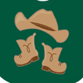 thumbnail image 4 of Inktastic Western Style Boy Boots Boys or Girls Baby Bib, 4 of 4