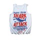thumbnail image 5 of Men's vest foreign trade European and American sports sleeveless fitness men's waistcoat loose 3D SHARK SHARK jersey manufacturers, 5 of 5