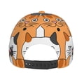 thumbnail image 6 of Balery Funny Cats Baseball Cap For Women Men,Adjustable Size For Running Workouts And Outdoor Activities All Seasons, 6 of 9