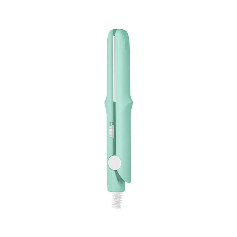 Beauty Clearance Under 15 Mini Hair Straightener Direct Curling Dual Purpose Electric Hair Curling Stick Does Not Damage The Power Generation Splint Mint Green Walmart