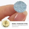 thumbnail image 2 of HLONK Cork Board Accessories 15Pcs Rhinestone Push Round Head Board  Candy Push Pin Replaceable Thumb Tacks for Board Bulletin Board Office Board Accessories Cork Board Accessories, 2 of 6