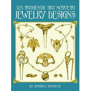 Angle View: The 305 Authentic Art Nouveau Jewelry Designs