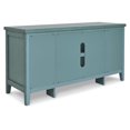 thumbnail image 6 of Signature Design by Ashley Casual Mirimyn 47" 3 Shelf TV Stand. Teal, 6 of 8