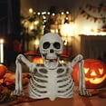 thumbnail image 5 of Olilia Halloween Half-Body Skeleton Decoration, Skeleton Half-Body Doll Desktop Decoration, Halloween Horror Decoration, Gothic Style Home Decoration, Indoor And Outdoor Decoration., 5 of 5