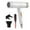 White, variant on PATLOLLAV Hair Dryer High-power Hair Dryer Home Hair Dryer Hot Wind Comb Hair Salon Blowing Comb