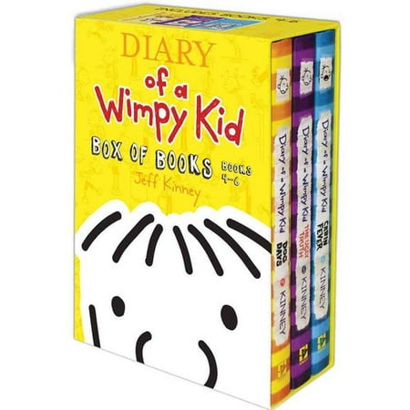 Diary of a Wimpy Kid Box of Books, Books 4-6: Dogs Days/The Ugly Truth/Cabin Fever