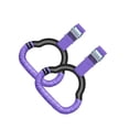 thumbnail image 4 of maskred Gymnastics Rings Kids Strength Training for Full Webbing Office 2m for Purple Workout Body Fitness, 4 of 5