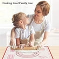 thumbnail image 6 of Large Silicone Baking Mat for Rolling Dough (40cmx60cm) Pastry Mat with Measurements Extra Thick Non Stick Fondant Mat, Counter Mat, Oven Liner, Pie Crust Mat, 6 of 7