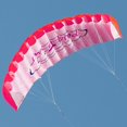 thumbnail image 6 of High Level Parafoil Parachute Double Kiteboard Kite Trainer Trick Kite Parafoil, Red, 6 of 8