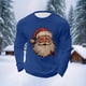 thumbnail image 4 of Amzcrzy - Sudadera Para Hombre, Ropa Deportiva Para El Hogar, Pijamas, Moda, Suelta, Informal, Color Sólido, Camiseta Deportiva, Azul, 5Xl, 4 of 4