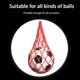 thumbnail image 1 of Bolsa De Red De Fútbol Baloncesto Likrtyny Nylon Malla Voleibol Rojo, 1 of 3