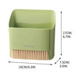 thumbnail image 1 of Small Dustpan and Brush Set Desktop Mini Wall Mounted Garbage Shovel Small Trash Can for Bedroom Office, 1 of 2