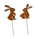 thumbnail image 5 of 2 piezas de Pascua del jardín del conejo del conejo decorativo del césped para el porche de la Estilo a, 5 of 8