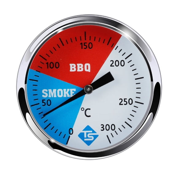 300 Celsius 2 inch Stainless Steel Barbecue BBQ Smoker Grill Thermometer Temperature Gauge