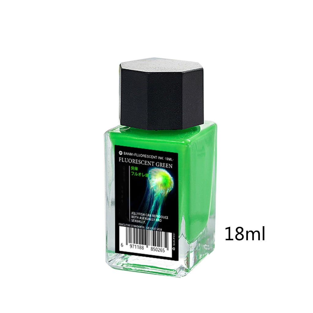 Invisible Ink with UV Light for Dip Pen Glass Dip 18ml Colored