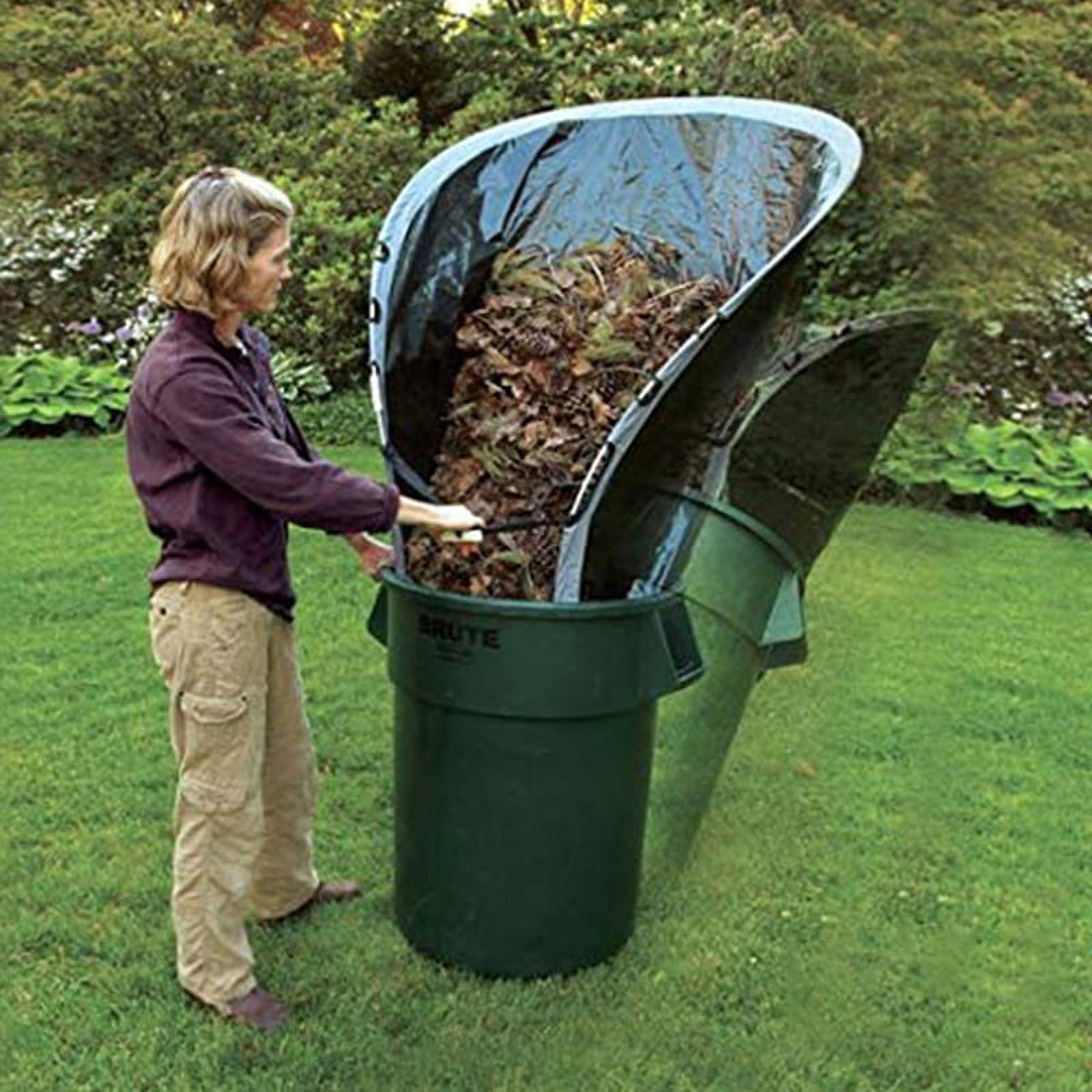 Camping Trash Can, Leaf Bags For Lawn, Large Yard Dustpan