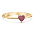 thumbnail image 1 of Heart Birthstone Ring - Ruby (July), 1 of 6