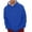 Black, variant on BADHUB Mens Casual Hooded Sweatshirt Sherpa Lined Premium Pullover Hoodies Long Sleeve Drawstring Heavyweight Thermal Sweatshirt Winter Clearance S-3XL