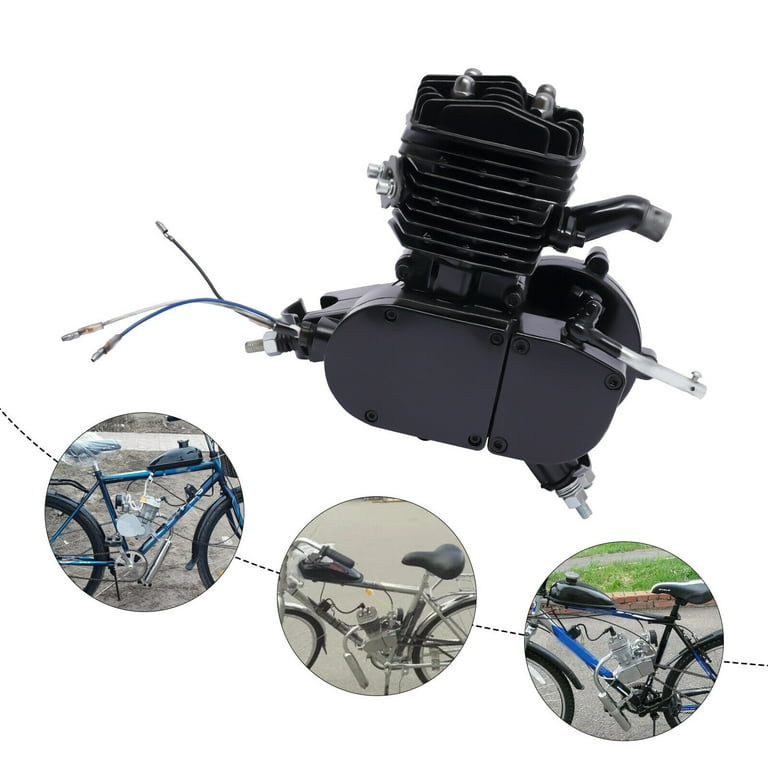 80cc 0.02gal 2 Stroke Gasoline Motor Engine Kit Set PK80 Full Set