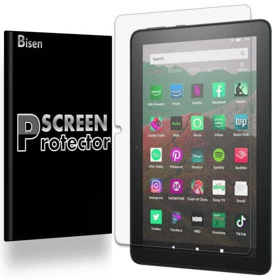 [2-PACK] For Amazon Fire HD 8 (2022) / HD 8 Plus (2022) / Fire HD 8 (2020) / HD 8 Plus (2020) [BISEN] Anti Blue Light [Eye Protection] Screen Protector