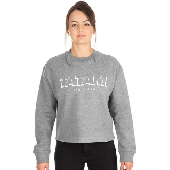 Tatami Fightwear Women's Cropped Pullover Sweatshirt - Small - Gray