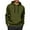 Green, variant on Vividxx Hoodies For Men 2025 Men's Slim Fit Hooded Sweatshirt Casual Pullover For Fall Winter Daily Wear Comfortable Solid Color Hoodie Comfy Casual