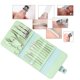 thumbnail image 2 of Juego de manicura de 16 piezas, cortaúñas, de aseo, limas de uñas para viajes Verde Yuyangstore Cortauñas, 2 of 7