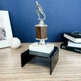thumbnail image 2 of Plymor Black Acrylic Short Square Display Riser, 2.5" H x 5" W x 5" D (3/16" thick) (3 Pack), 2 of 5