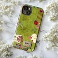 thumbnail image 5 of Retro Grunge Green Collage Phone Case, Ladybug & Old School Mix Tape Cover for iPhone 17 16 15 14 13 12 11 Pro Max, 5 of 6