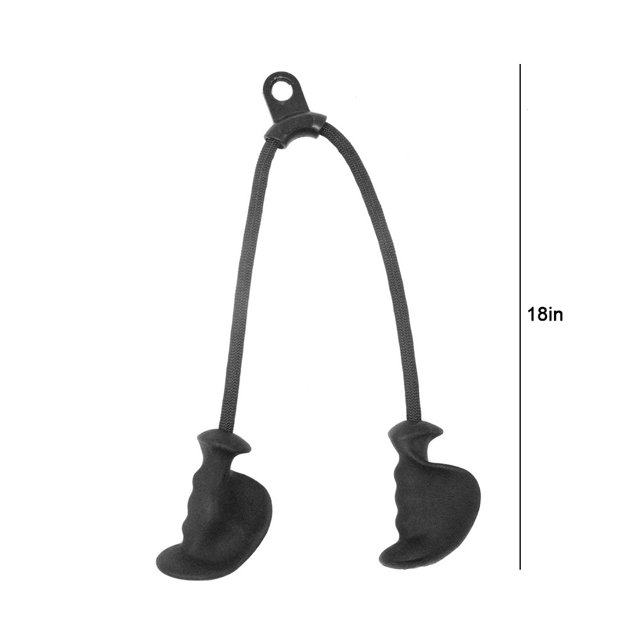 Pull Down Handle Set Duty strength plastic Muscle Training Cable Professional Triceps Rope Attachment Fitness Equipment Upgraded Machine