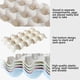 thumbnail image 3 of 4 Pieces Egg Box, Egg Storage Box, Plastic Egg Box, Stackable Egg Storage Box, 3 of 4