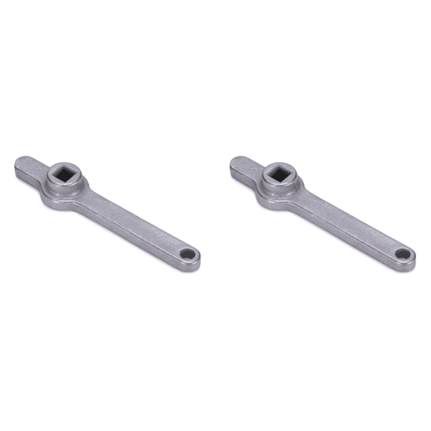 Llave Purga Calefacción Acero Inoxidable Llaves Cuadradas Cruzadas Con Núcleo Orificio 5mm Herramientas Llave
