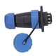 thumbnail image 3 of Conectores De Cable De Aviación Impermeables De 5 A 9 Pines, Conector De Enchufe De 45 A Y 380 V, Carcasa PA66 Y PA6, Conectores Profesionales De Montaje En Panel Para Luces LED, 3 of 7