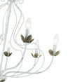 thumbnail image 4 of 42907-60 Livex Lighting Katarina - 7 Light Chandelier In Transitional Style-26 Inches Tall and 28 Inches Wide-Antique White Finish    -Traditional, 4 of 8