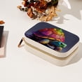 thumbnail image 7 of Sea Turtle Velvet Portable Storage Box with Removable Compartment: Display Case, Jewelry Box, and Jewelry Stand - Gift, 7 of 7
