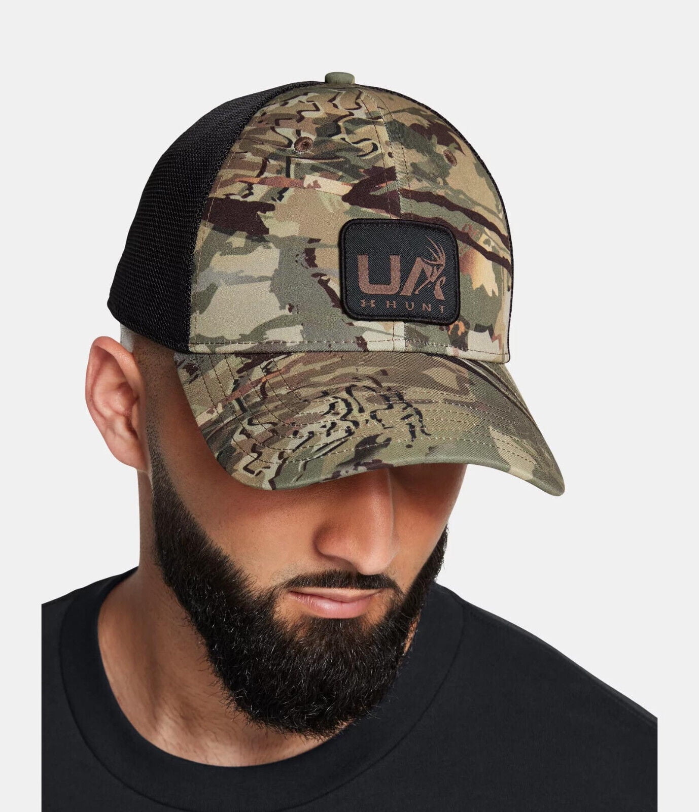 メンズウェア adress PACKABLE CAP CAMO Men's Camo Mesh Cap Unisex Quick Dry Tactical Hats