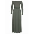 thumbnail image 4 of LASCANA Women's Ruched Maxi Dress Ruching, 4 of 5